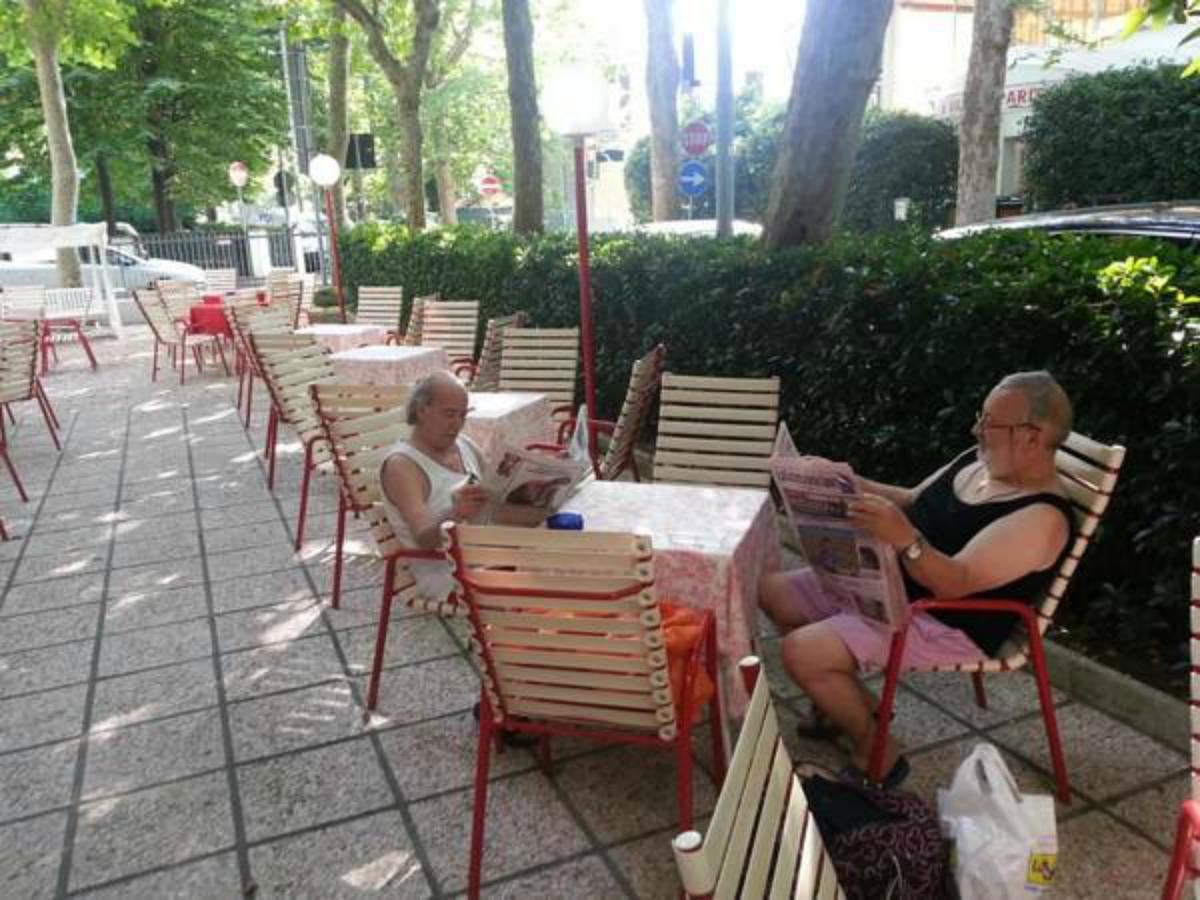 Hotel Irene Riccione Eksteriør bilde